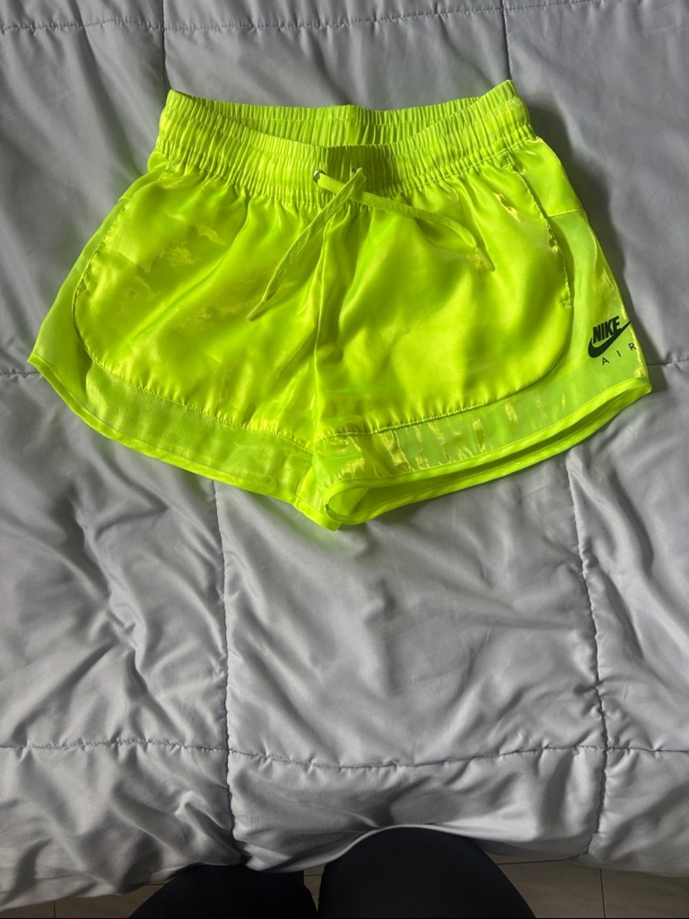 Nike Women’s Neon Lime Athletic Shorts